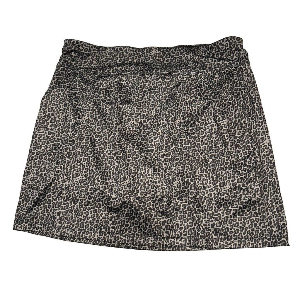 Kate Lord  Ladies XL Tennis Golf pickleball ￼skort Stretch pull on Animal Print